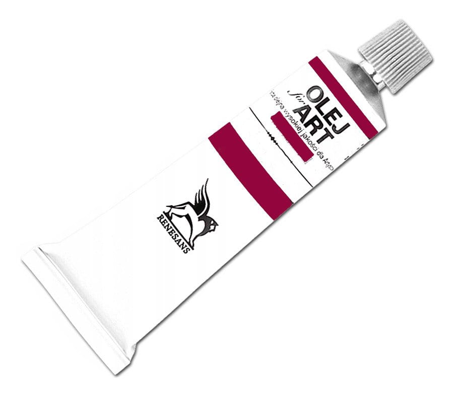 Farba olejna Renesans 60ml Olej For Art - 25 Lak geranium #1