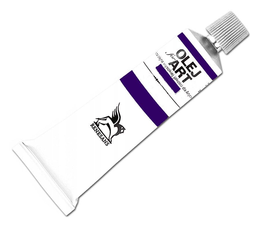 Farba olejna Renesans 60ml Olej For Art - 27 Fiolet mineralny #1