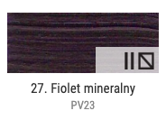 Farba olejna Renesans 60ml Olej For Art - 27 Fiolet mineralny #2