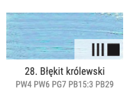 Farba olejna Renesans 60ml Olej For Art - 28 Błękit królewski #2