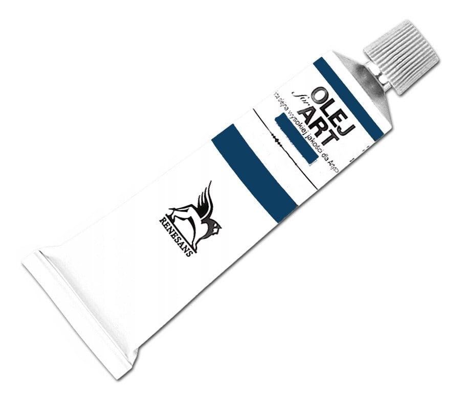 Farba olejna Renesans 60ml Olej For Art  - 29 Błękit cyan #1