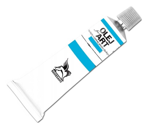 Farba olejna Renesans 60ml Olej For Art - 31 Błękit śródziemnomorski #1
