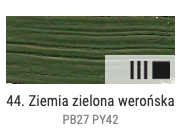 Farba olejna Renesans 60ml Olej For Art - 44 Ziemia zielona Verona #2