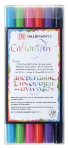 Zestaw pisaków do kaligrafii ZIG CALLIGRAPHY II  - 6szt #2