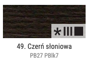 Farba olejna Renesans 60ml Olej For Art  - 49 Czarny Avorio #2