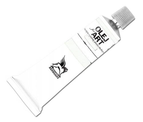 Farba olejna Renesans 60ml Olej For Art  - 52 biel tytanowa szybkoschnąca #1