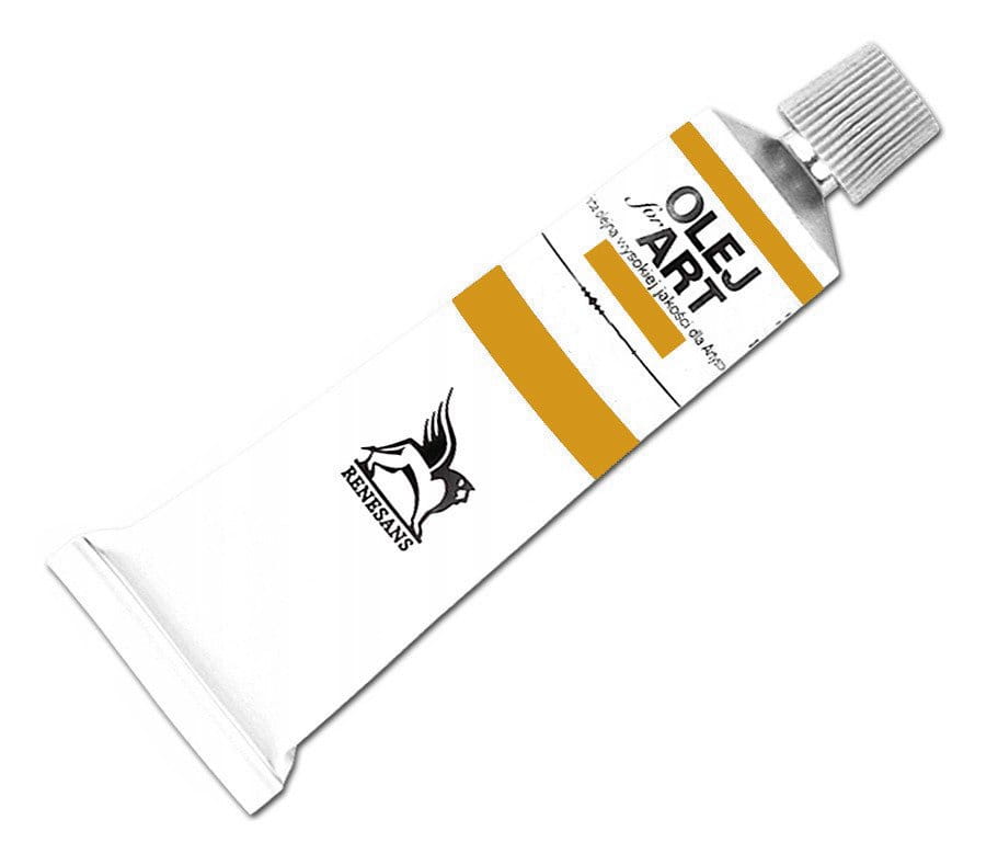 Farba olejna Renesans 60ml Olej For Art - 55 Gummi gutt #1