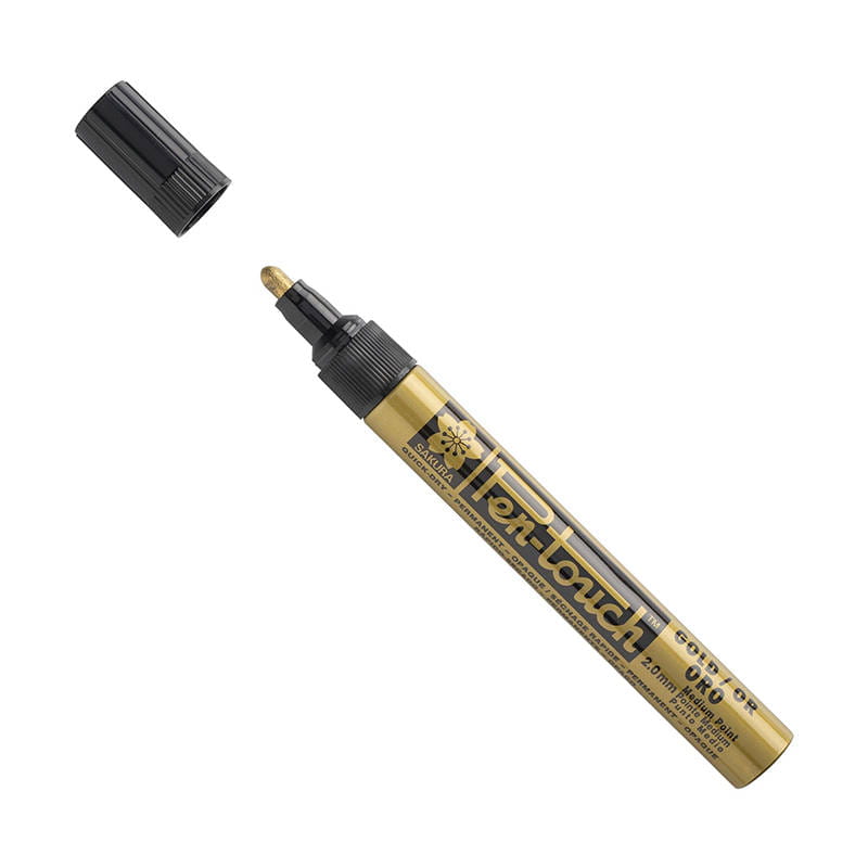 Pisak Pen-touch Medium Gold 2mm złoty #1