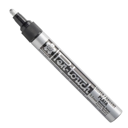 Pisak Pen-touch Medium Silver 2mm srebrny #1