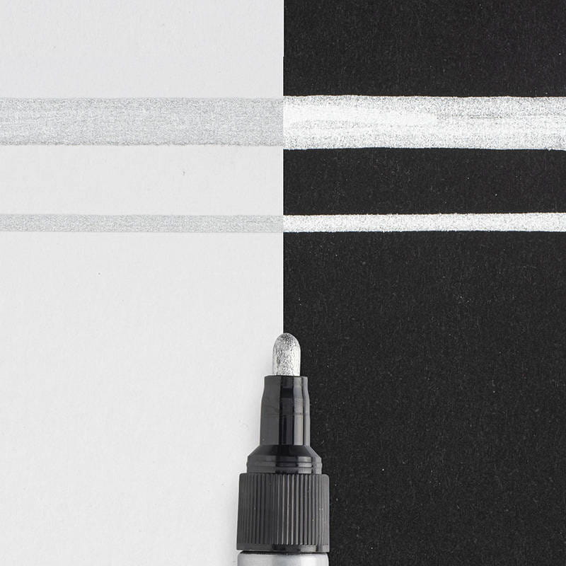 Pisak Pen-touch Medium Silver 2mm srebrny #2