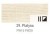 Farba akrylowa metaliczna Renesans 200ml - 29 biel platynowa #2