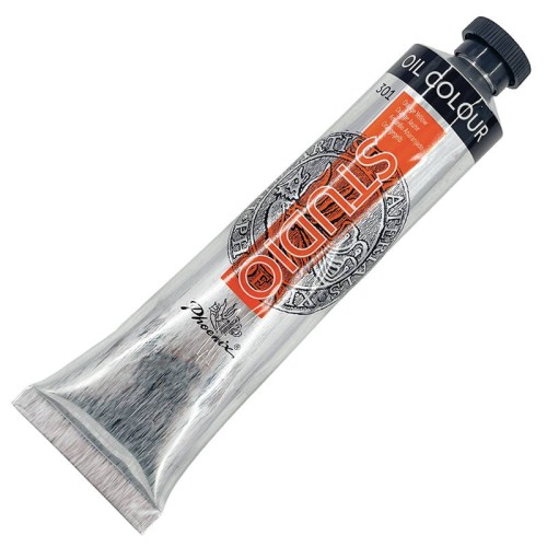 Studyjna farba olejna Phoenix 120 ml - 301 Orange Yellow - pomarańczowa #1