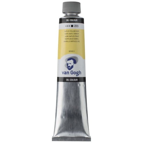 Farba olejna Talens Van Gogh 200 ml - 223 Naples yellow Deep #1