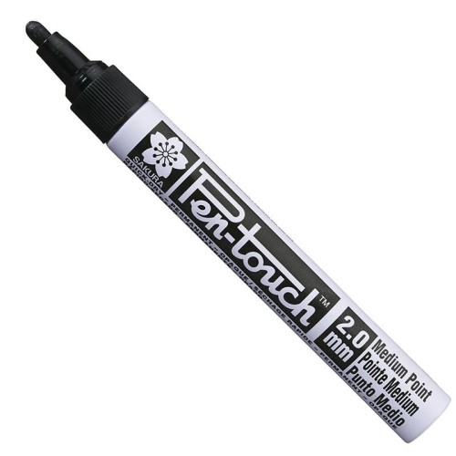 Pisak Pen-touch Black Medium 2mm czarny #1