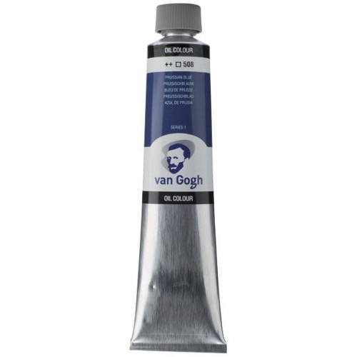 Farba olejna Talens Van Gogh 200 ml - 508 Prussian blue #1