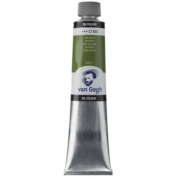 Farba olejna Talens Van Gogh 200 ml - 623 Sap green #1