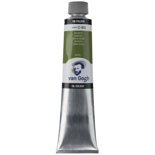 Farba olejna Talens Van Gogh 200 ml - 623 Sap green #1