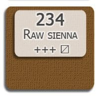 Farba olejna Talens Van Gogh 200 ml - 234 Raw sienna #2