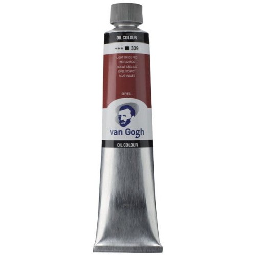 Farba olejna Talens Van Gogh 200 ml - 339 Light oxide red #1