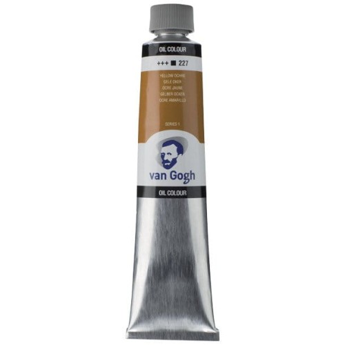 Farba olejna Talens Van Gogh 200 ml - 227 Yellow ochre #1