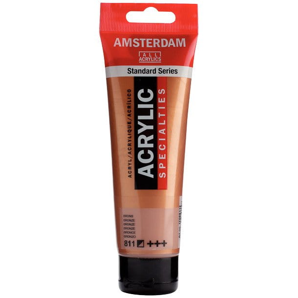 Farba akrylowa Talens Amsterdam 120ml - 811 Bronze #1