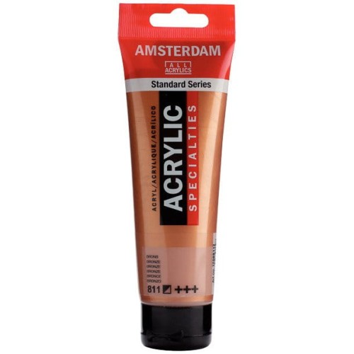 Farba akrylowa Talens Amsterdam 120ml - 811 Bronze #1