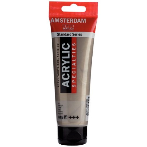 Farba akrylowa Talens Amsterdam 120ml - 815 Pewter #1