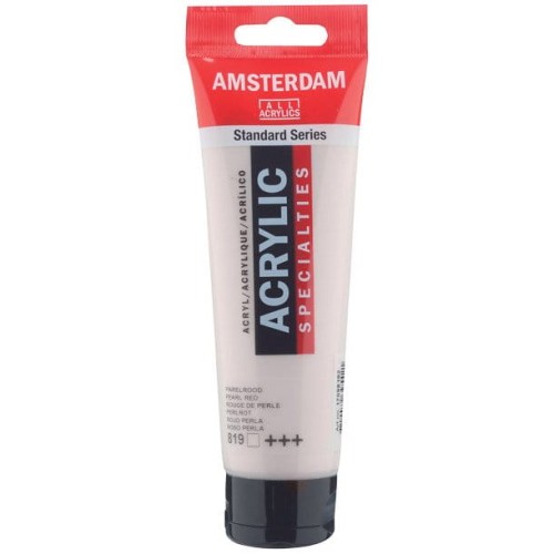 Farba akrylowa Talens Amsterdam 120ml - 819 Pearl red #1