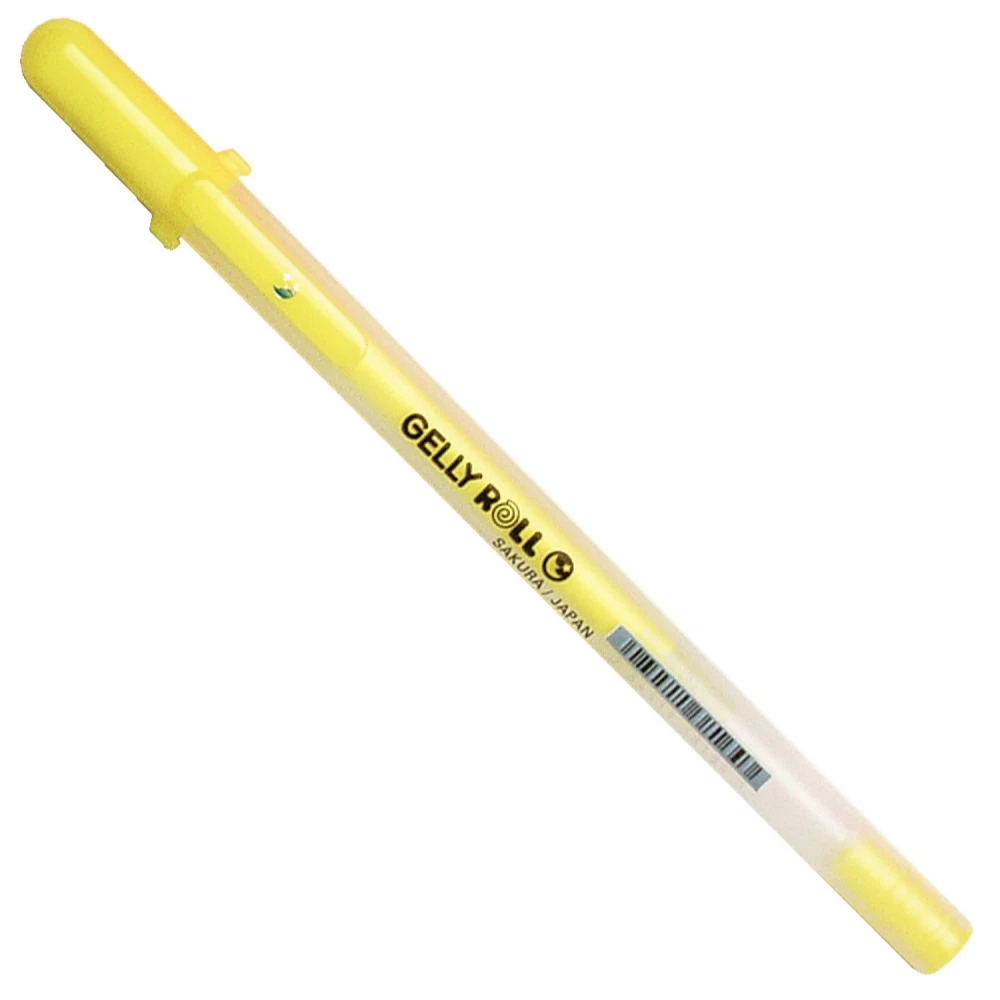 Pisak żelowy Gelly Roll Moonlight - Fluo Yellow 403 - fluorescencyjny żółty #1