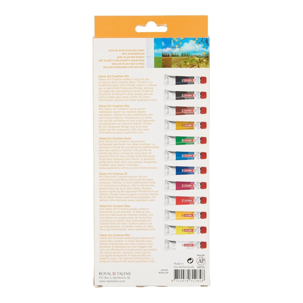 Farby olejne Talens ArtCreation zestaw 12 x12 ml #3