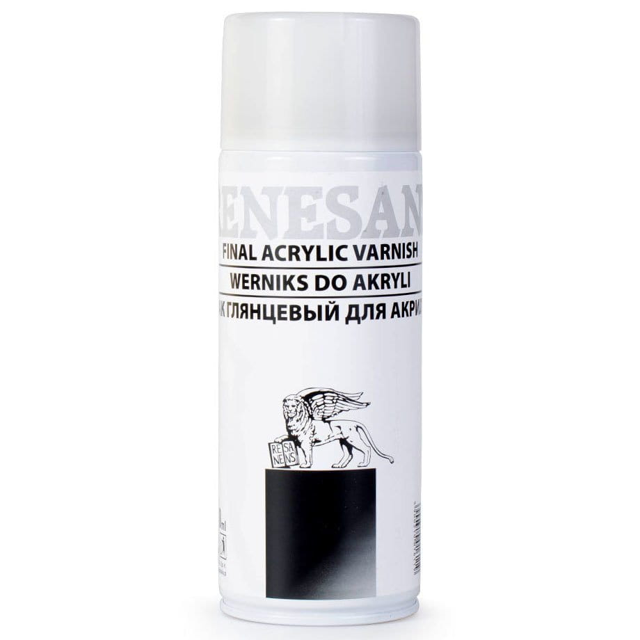 Werniks końcowy akrylowy spray 400ml Renesans #1