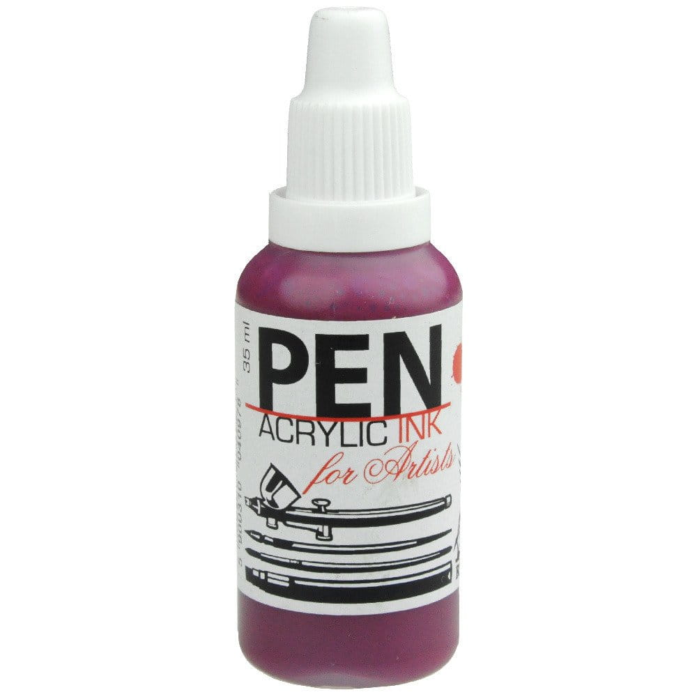 Tusz akrylowy PEN do aerografu 35 ml - 07 Magenta #1