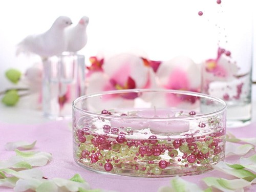 Girlanda perłowa j. zieleń 1,3 m #2