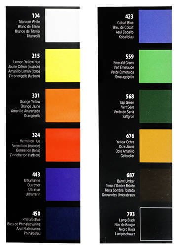 Zestaw farb akrylowych Phoenix 12x12ml #4