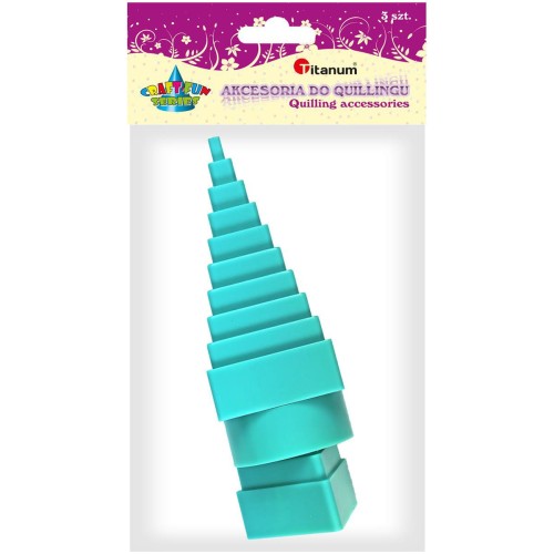 Formy stożkowe do quillingu - Titanum - 3szt #2