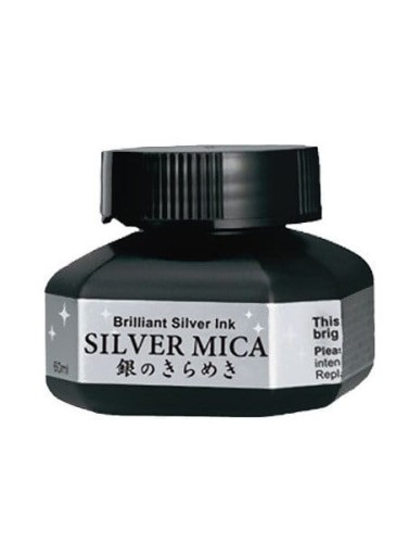 Tusz do kaligrafii Mica Ink 60ml - srebrny #2