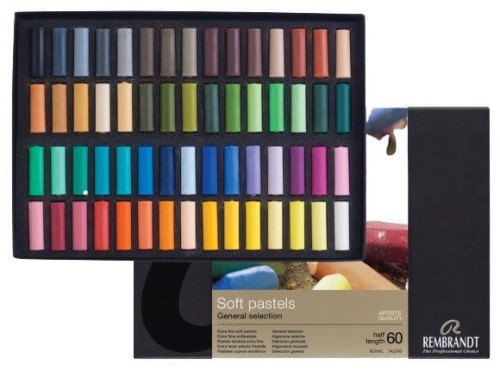 Zestaw suchych pasteli Rembrandt 60 szt. #1
