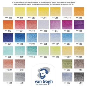 Kredki akwarelowe Van Gogh 36 szt. #2