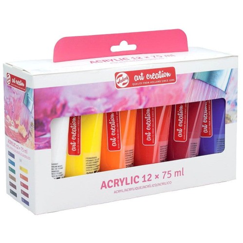 Farby akrylowe Art Creation 12 szt. 75ml #1