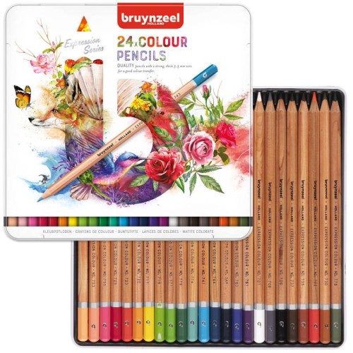Zestaw kredek ołówkowych 24 szt. Bruynzeel Expression #1