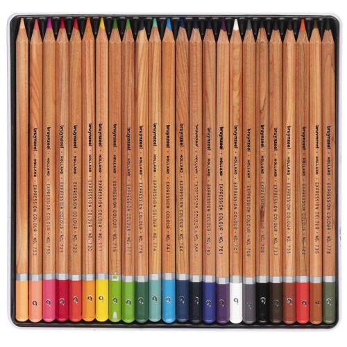 Zestaw kredek ołówkowych 24 szt. Bruynzeel Expression #2