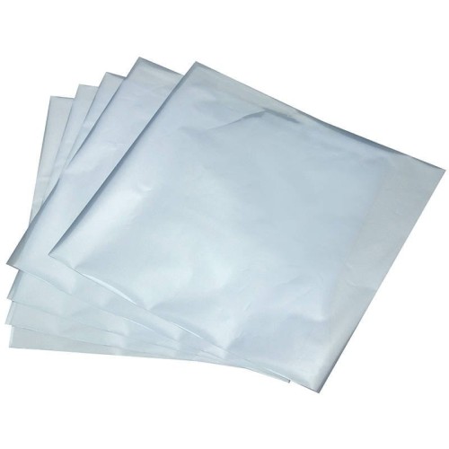 Folia perłowa do transferu - srebrno blękitna #1