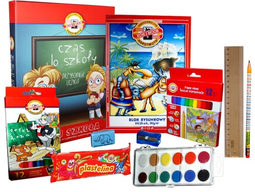 Zestaw szkolny - Przybornik ucznia, szkoła BOX #1