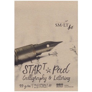 Blok do kaligrafii Start Pad Calligraphy & Lettering SM-LT 90 g - A4, 30 arkuszy #1