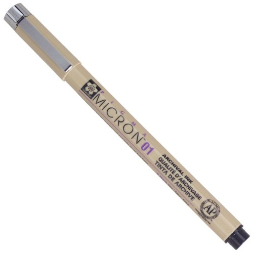 Cienkopis Pigma Micron 01 - Black 0,25mm - Sakura - czarny #1