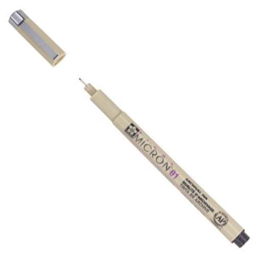 Cienkopis Pigma Micron 01 - Black 0,25mm - Sakura - czarny #2