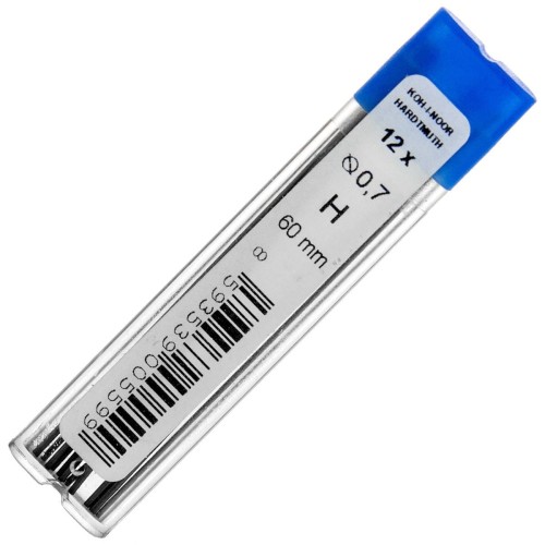 Wkłady do ołówka H 12szt. 0,7mm Koh-I-Noor #1