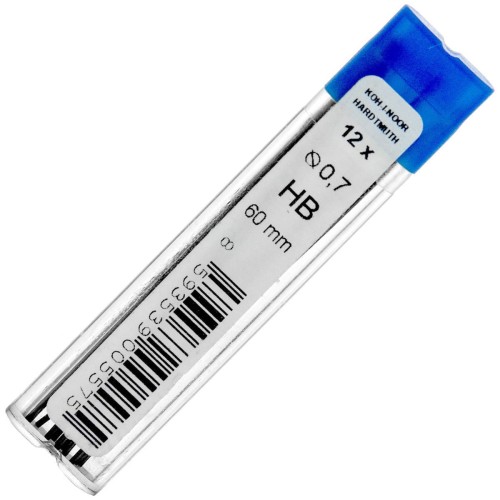 Wkłady do ołówka HB 12szt. 0,7mm Koh-I-Noor #1