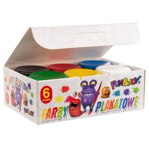 Farby plakatowe 6x20ml Fun&joy Titanum #2