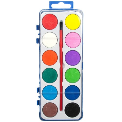 Farby akwarelowe 12 kol. Fun&Joy Titanum #1